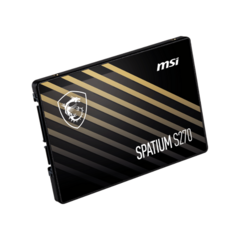 SSD 240GB MSI Spatium S270 Sata III Leitura 500MB/S Gravacao 450MB/S - 5 Anos de Garantia