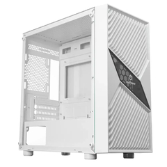 Gabinete Gamer One Power Fractal Branco *Sem Fan* Micro-ATX e Mini-ITX