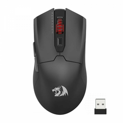 Mouse Gamer Redragon FYZU Pro Wireless 26000 DPI 6 Botões Programáveis Black M995-PRO