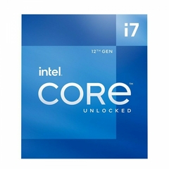 Processador Intel Core i7 12700K 3.60GHz (5.00GHz Max Turbo) 12N/20T 25MB Cache LGA 1700 (com vídeo)(sem cooler box) - BX8071512700K