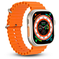 Smartwatch Revenger RG-U9 Watch Ultra 49mm Pulseira Laranja