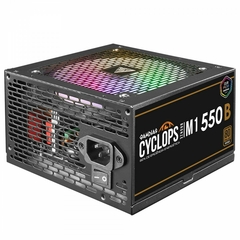 Fonte ATX 550W PFC Ativo 80 Plus Bronze Gamdias Cyclops M1-550B Led RGB - comprar online