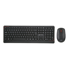 Kit Teclado e Mouse Sem Fio C3Tech K-W70BK