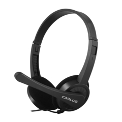 Headset Office C3Plus PH-02BK P2 Preto