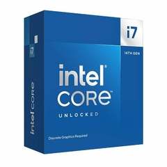 Processador Intel Core i7 14700KF 3.40GHz (5.60GHz Max Turbo) 20N/28T 33MB Cache LGA 1700 (sem vídeo)(sem cooler box) - BX8071514700KF