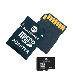 Cartão De Memória Microsd 128gb Com Adaptador Sd Gt