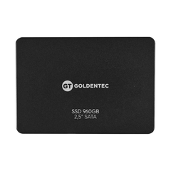 SSD 960GB Goldentec Sata III Leitura 500MB/S Gravacao 400MB/S - 1 Ano de Garantia