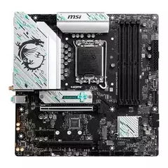 Placa Mãe LGA1700 B760 DDR5 12ª/13ª/14ª Geração MSI MG Gaming Plus WI-FI/BT/m-ATX - 1 Ano de Garantia + (Garantia Fabricante)