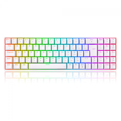 Teclado Mecânico 75% Redragon Zed Pro White RGB Switch Brown