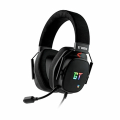 Headset Gamer GT Orion Black Led RGB Surround 7.1 USB