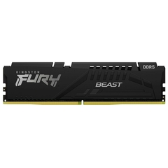 Memória Gamer DDR5 16GB 5200MHz Kingston FURY Beast Black KF552C40BB-16