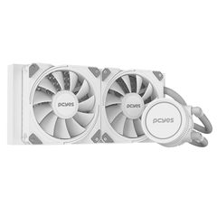 Water Cooler Pcyes Sangue Frio 3 White Ghost 240mm Intel/AMD LGA1700/2066/2011 | AM5 TDP: 250W