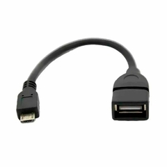 Cabo Adaptador OTG Micro USB V8 para USB Storm