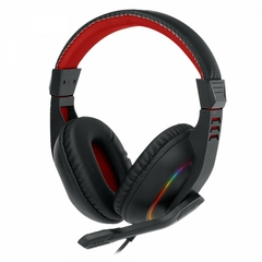 Headset Gamer Redragon Ares Black Led RGB P2 C/ Adaptador P3 (Pega em Todas as Plataformas)