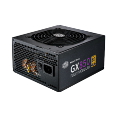 Fonte ATX 850W Real PFC Ativo 80 Plus Gold Cooler Master GX850 Full Modular - 5 Anos de Garantia