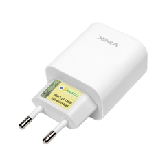 Carregador de Parede Vinik 3.0A 20W Branco Bivolt (1 USB) Quick Charge - comprar online