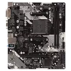 Placa Mãe AM4 B450 DDR4 c/ M.2 ASRock HDV - 1 Ano de Garantia