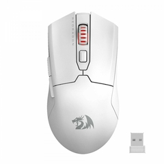 Mouse Gamer Redragon FYZU Pro Wireless 26.000 DPI 6 Botões Programáveis White M955W-PRO