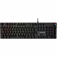 Teclado Mecânico Fortrek K7 Plus Black Edition RGB Switch Blue - comprar online