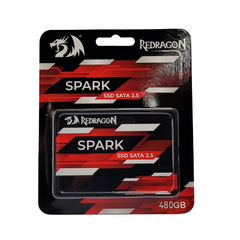 SSD 480GB Redragon Spark Sata III Leitura 550MB/S Gravacao 420MB/S - 1 Ano de Garantia - comprar online