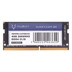 Memória Not DDR4 4GB 2666MHz Husky