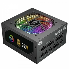 Fonte ATX 750W PFC Ativo 80 Plus Gold Redragon Full Modular PCIe 5.0 Led RGB - comprar online