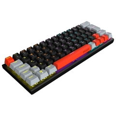 Teclado Mecânico 60% Pcyes Kuromori Black Vulcan Rainbow Switch Blue - comprar online