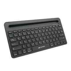 Teclado Sem Fio Bluetooth/USB C3Tech K-BT100BK Preto Recarregável