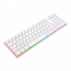 Teclado Mecânico 75% Redragon Zed Pro White RGB Switch Brown - comprar online