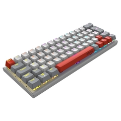 Teclado Mecânico 60% Pcyes Kuromori White Ghost Rainbow Switch Blue - comprar online