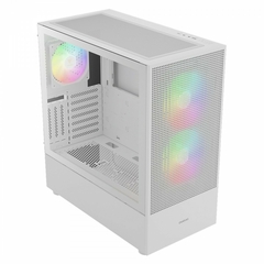 Gabinete Gamer Gamdias Talos E3 Mesh Elite White *Com 3 Fans ARGB* - E-ATX, ATX, Micro-ATX e Mini-ITX - comprar online