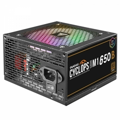 Fonte ATX 650W PFC Ativo 80 Plus Bronze Gamdias Cyclops M1-650B Led RGB - comprar online