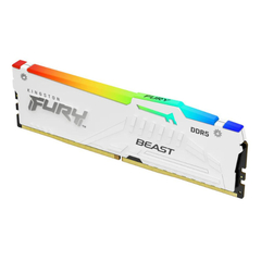 Memória Gamer DDR5 16GB 5600MHz Kingston FURY Beast White KF556C40BWA-16 - comprar online