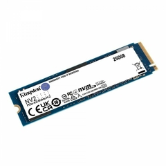 SSD M.2 NVMe 250GB Kingston NV2 PCIe 4.0 Leitura 3000MB/S Gravação 1300MB/S - SNV2S/250G - 3 Anos de Garantia - comprar online