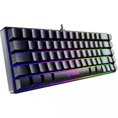 Teclado Semi Mecânico 65% Fortrek Fearless 65 Compact Rainbow - comprar online