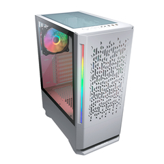 Gabinete Gamer Cougar MX430 White Com Led Rgb Frontal *Com 3 Fan Led Rgb* - ATX, Micro-ATX e Mini-ITX - comprar online