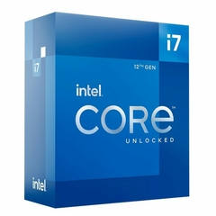 Processador Intel Core i7 12700K 3.60GHz (5.00GHz Max Turbo) 12N/20T 25MB Cache LGA 1700 (com vídeo)(sem cooler box) - BX8071512700K - comprar online