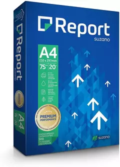 Papel Sulfite A4 Premium Report 75g/m² - Resma com 500 Folhas - comprar online