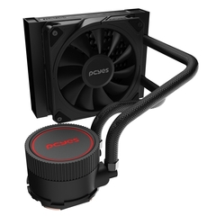 Water Cooler Pcyes Sangue Frio 3 Black Vulcan 120mm Intel/AMD LGA1700/2066/2011 | AM5 TDP: 200W - comprar online