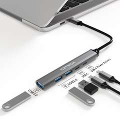 Hub USB-C 3.0 5 Portas HU-P300SI C3Tech - comprar online