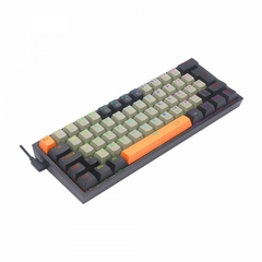 Teclado Mecânico 60% Redragon Fizz Orange/Grey/Black RGB Switch Brown - comprar online