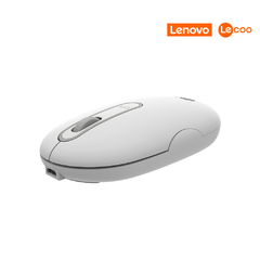 Mouse Sem Fio Lecoo Recarregável WS207 Branco - comprar online