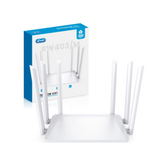 Roteador Wi-Fi Knup KP-RW403/M Com 6 Antenas 2.4GHz: 300Mbps - comprar online