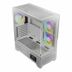 Gabinete Gamer Gamdias Atlas M1 White Com Painel Digital *Com 3 Fans ARGB* ATX, Micro-ATX e Mini-ITX - comprar online