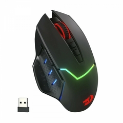 Mouse Gamer Redragon Mirage Pro Wireless 8.000 DPI RGB 8 Botões Programáveis Black M690 - comprar online