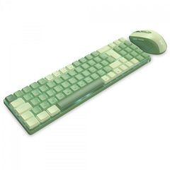 Kit Teclado e Mouse Sem Fio Gamer Redragon BS-8772 Green - comprar online