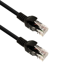 Cabo de Rede RJ-45 1.5M CAT5e Preto PlusCable PC-ETHU15BK - comprar online