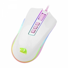 Mouse Gamer Redragon Cobra White/Pink M711WP 12.400 DPI - comprar online