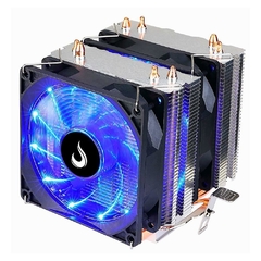 Air Cooler Rise Mode G700 2/90mm Led Azul Intel/AMD LGA1200 | AM4 HeatPipe: 4 (6mm) TDP: 130W - RM-AC-O7-FB - comprar online