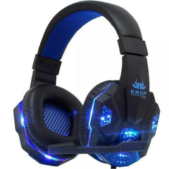 Headset Gamer Knup KP-397 Red Led Vermelho P2 + Adaptador P3 (Pega em Todas as Plataformas) na internet